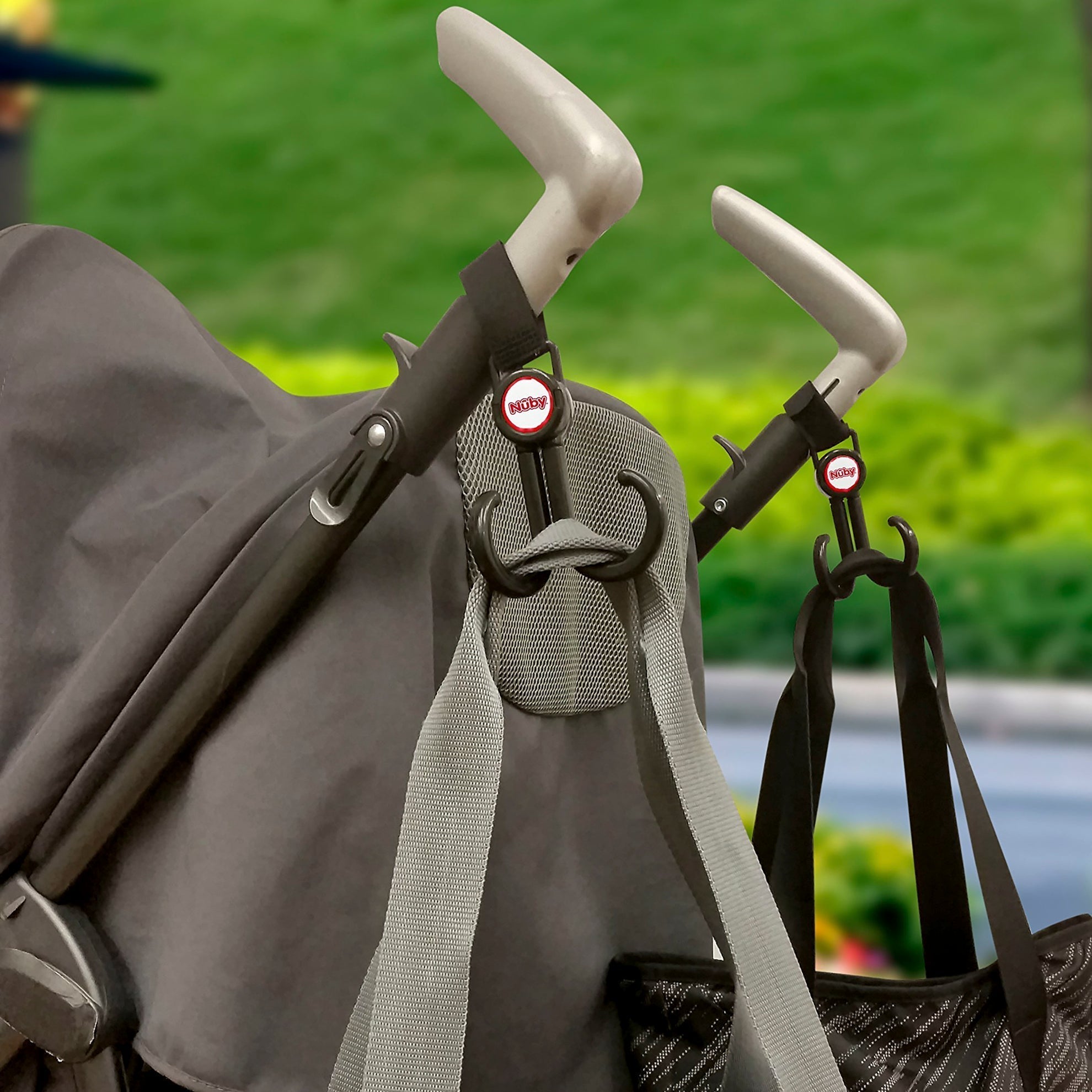 360-Swivel Stroller Hook (2 Pack) | Pink