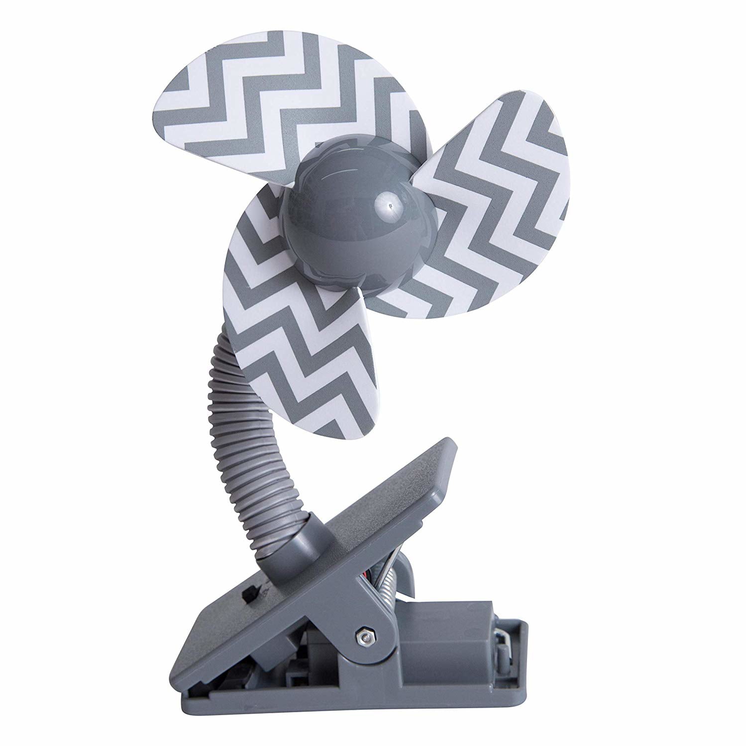 Grey Stroller Fan