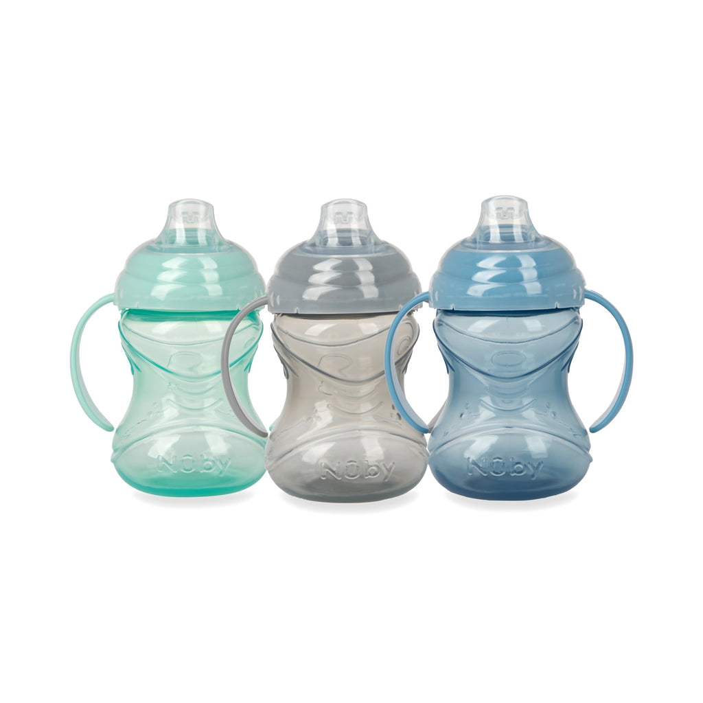 Clik-It Soft Spout Grip N' Sip Trainer Cup (3 Pack)