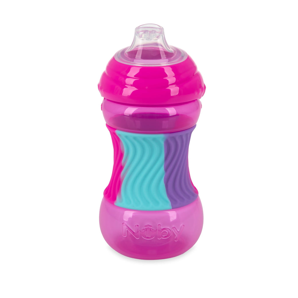 Clik-It Sili Bands Soft Spout Sippy Cup