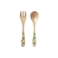Eco Rice Husk Spoon & Fork Set