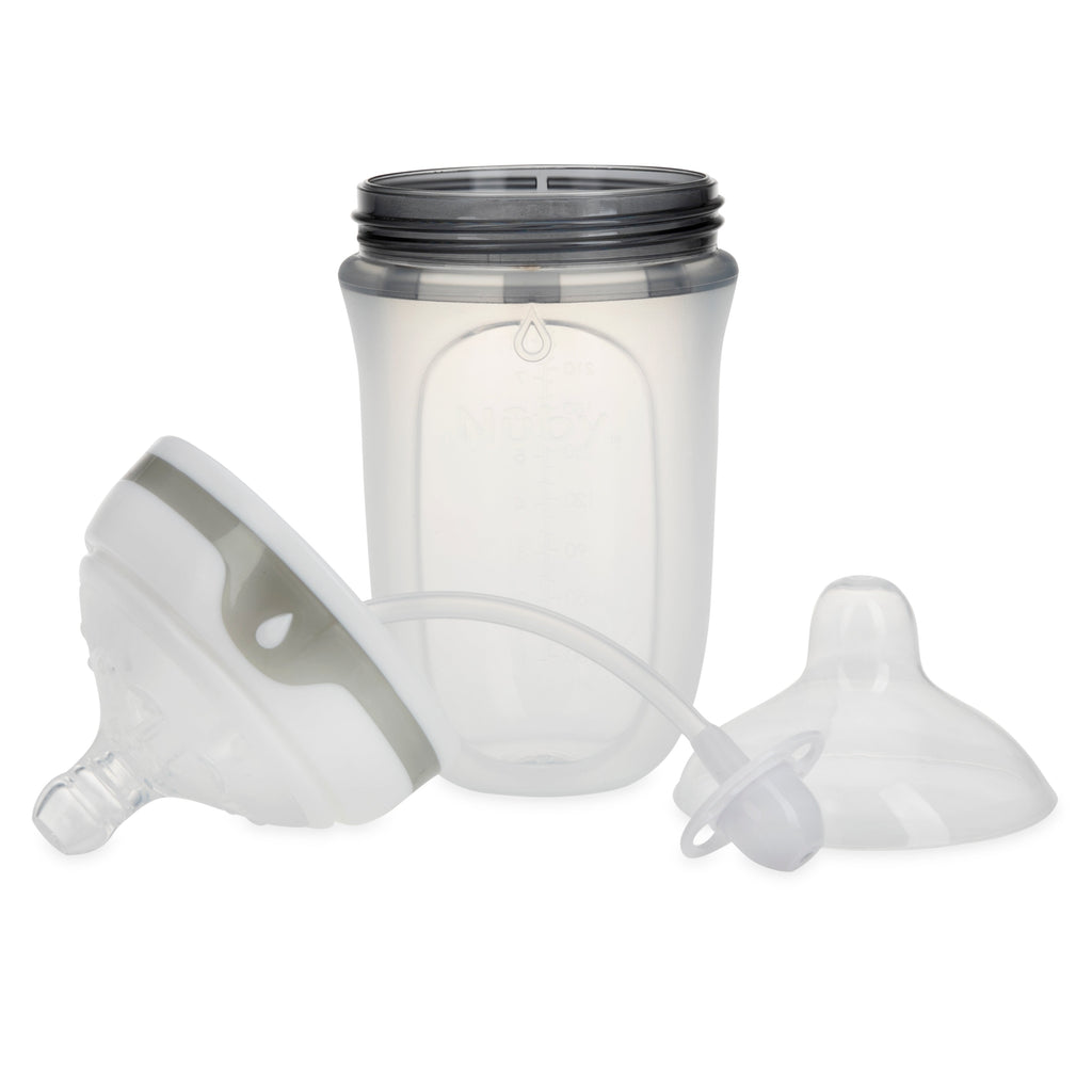 Comfort 360° Squeezable Silicone Bottle (2 Pack)