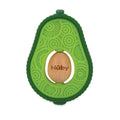 Avocado Muncher Wood and Silicone Teether