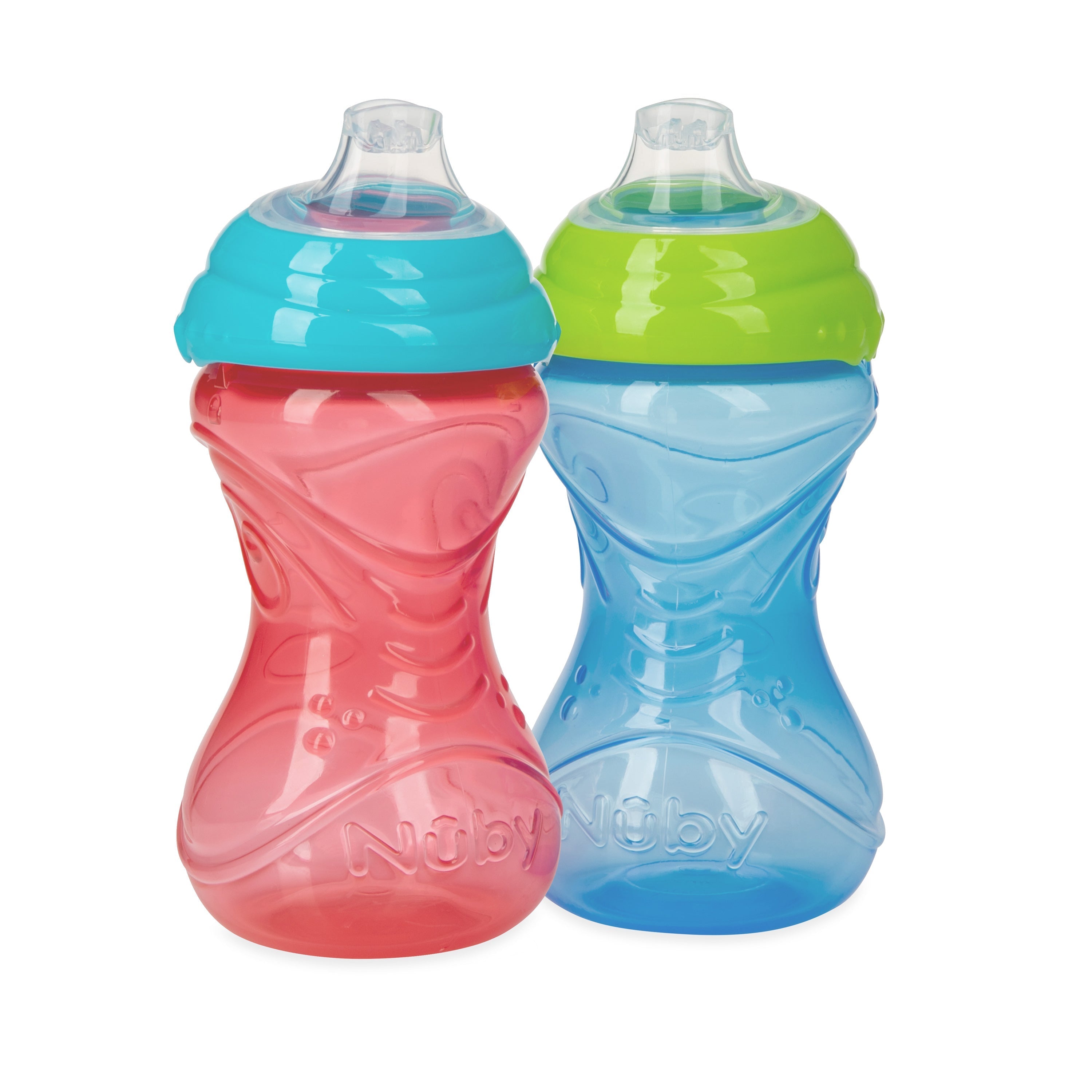Clik-It Soft Spout Easy Grip Sippy Cup (2 Pack)
