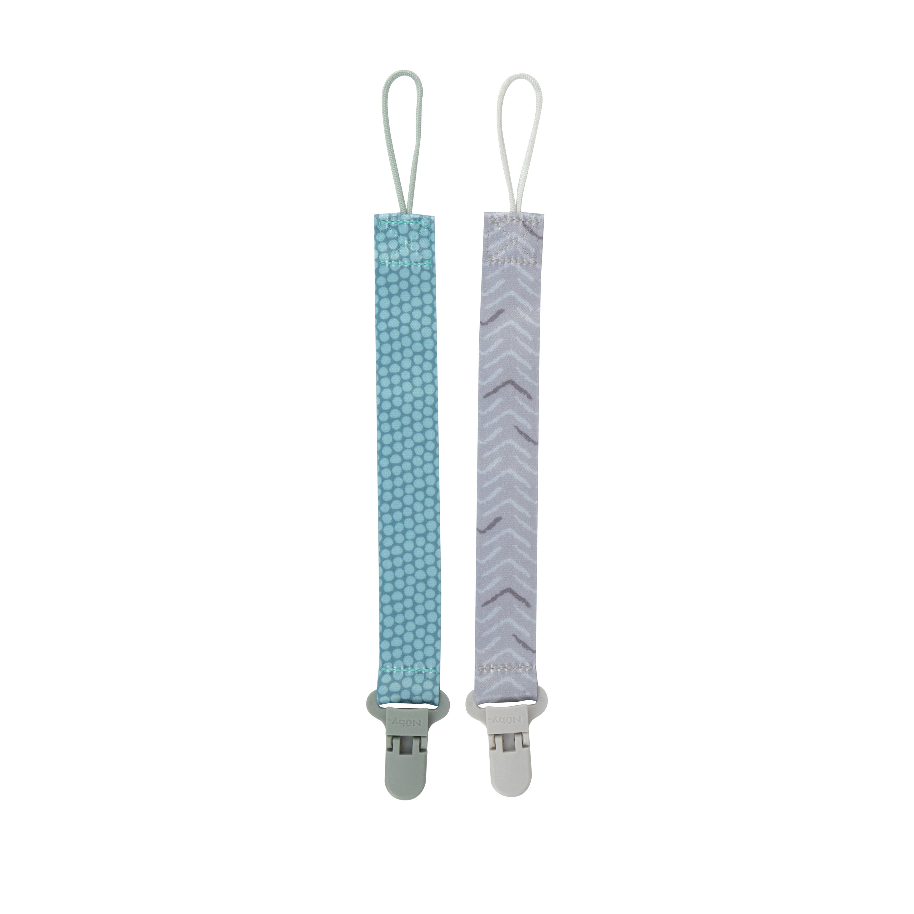 Cloth Pacifier Clip (2 Pack)