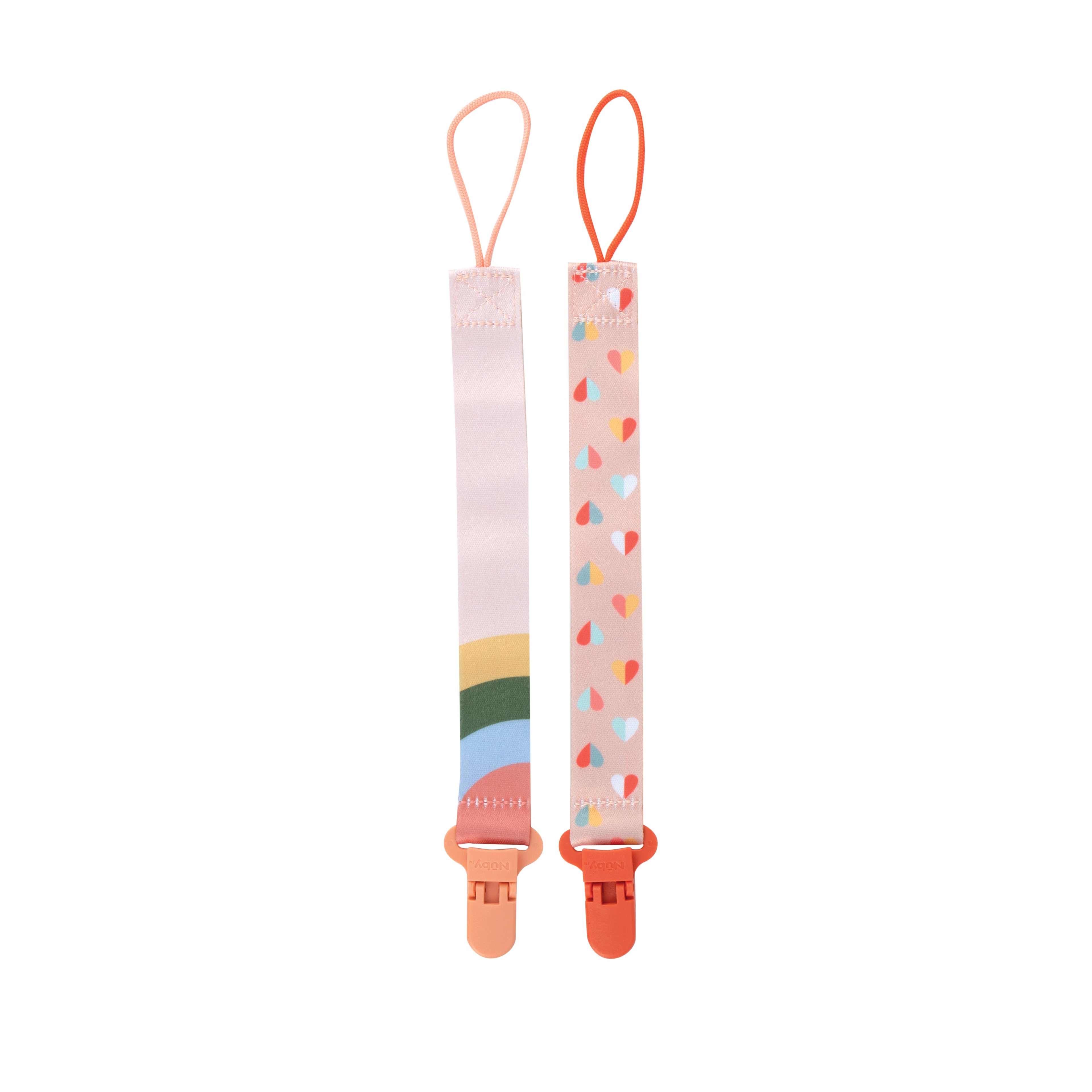 Cloth Pacifier Clip (2 Pack)