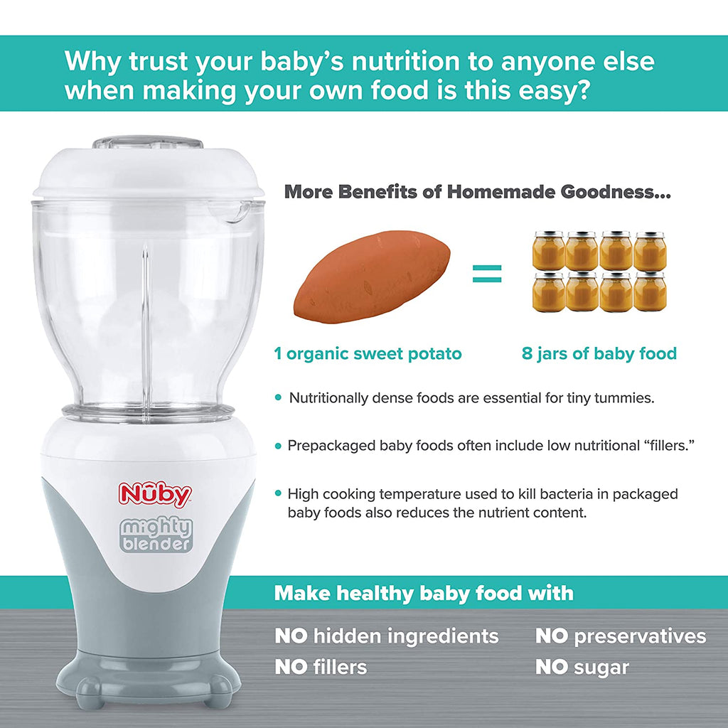 Mighty Blender 22-Piece Baby Food System