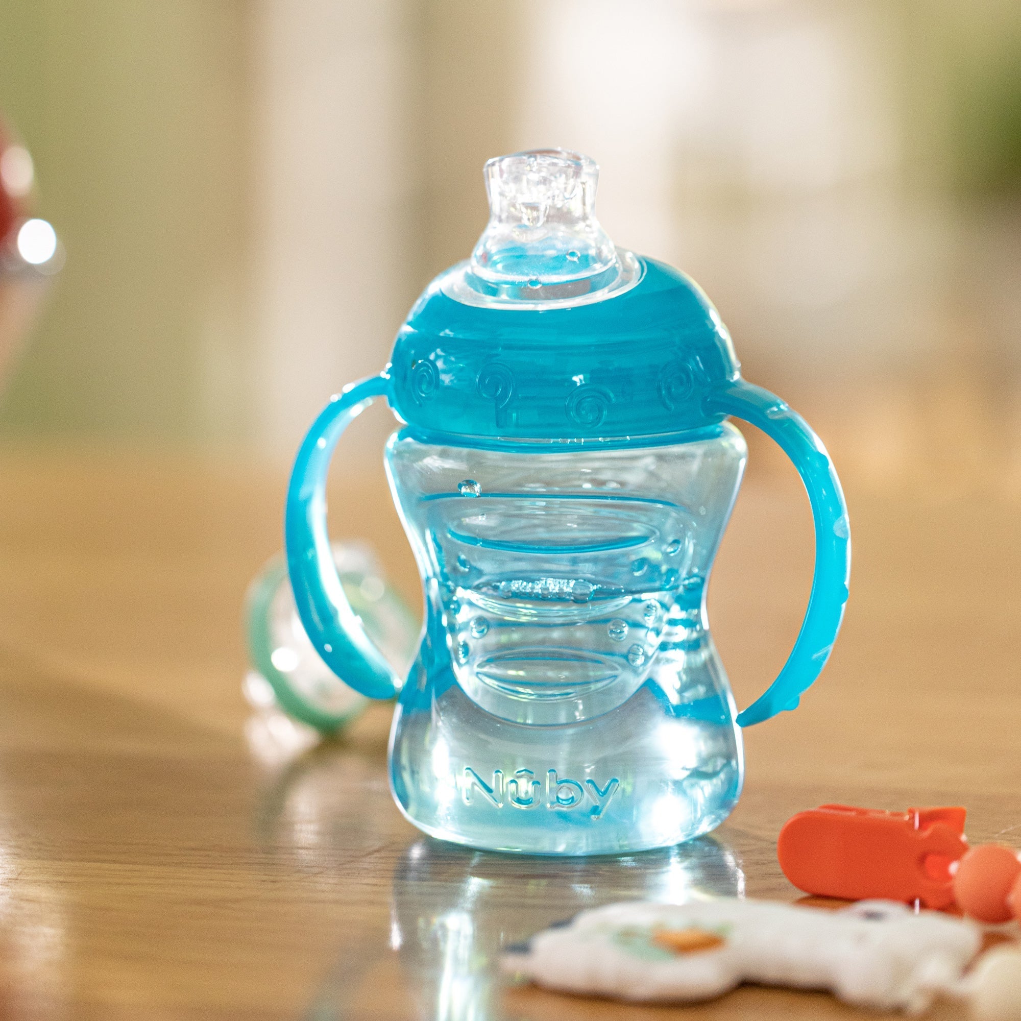 No-Spill Soft Spout Grip N' Sip Trainer Cup