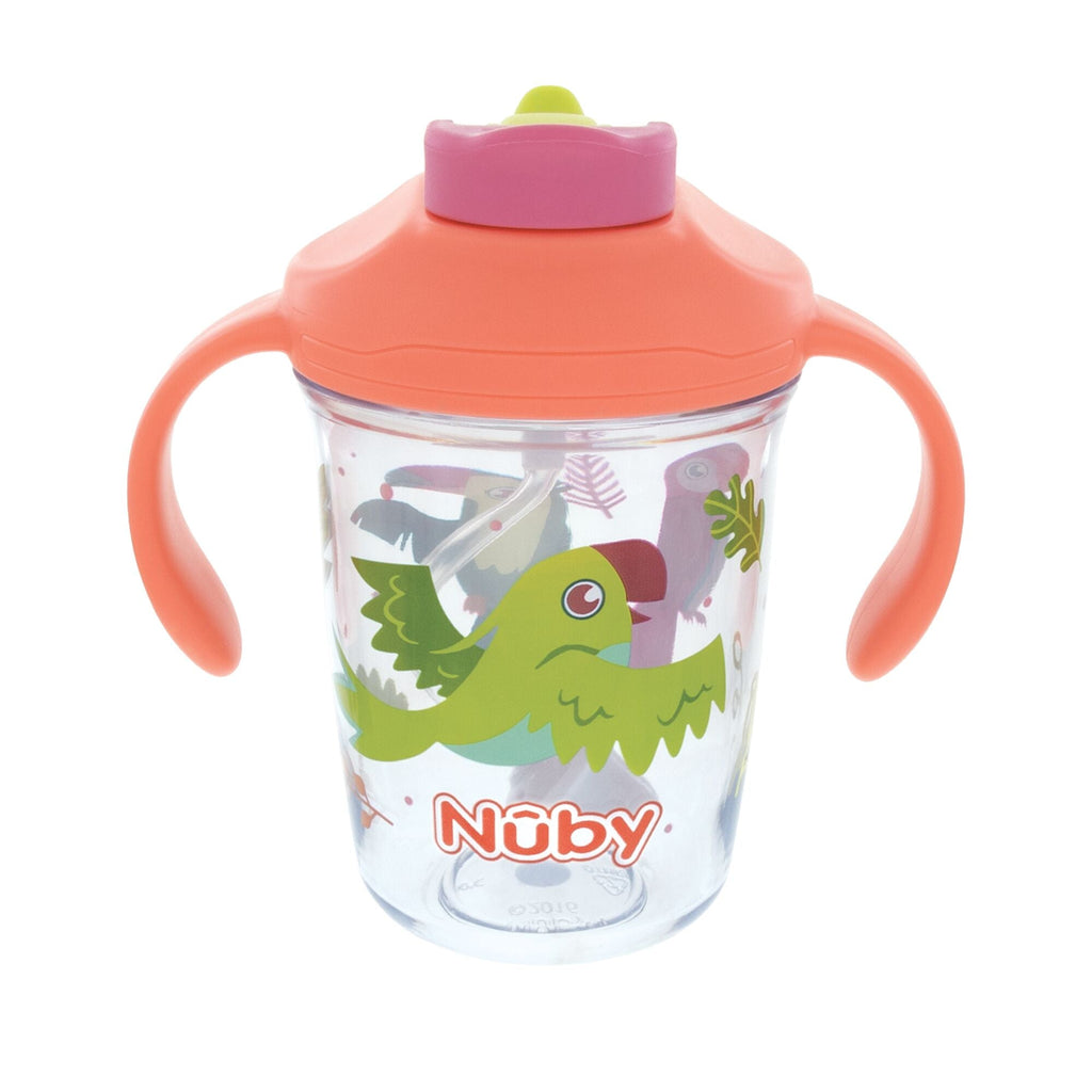 2-Handle Multi-Function Flip-It Cup | Tropical Birds