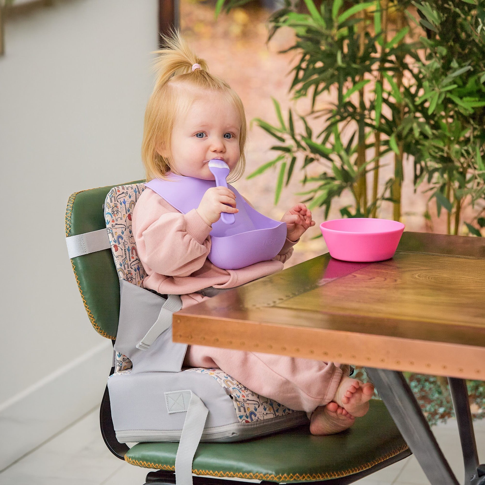 Easy Go High Chair Booster Seat | Animals