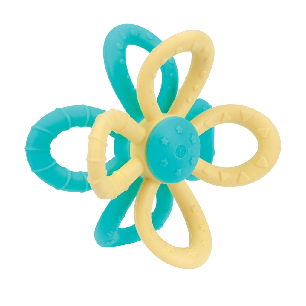 Fun Loops Teether | Aqua/Yellow