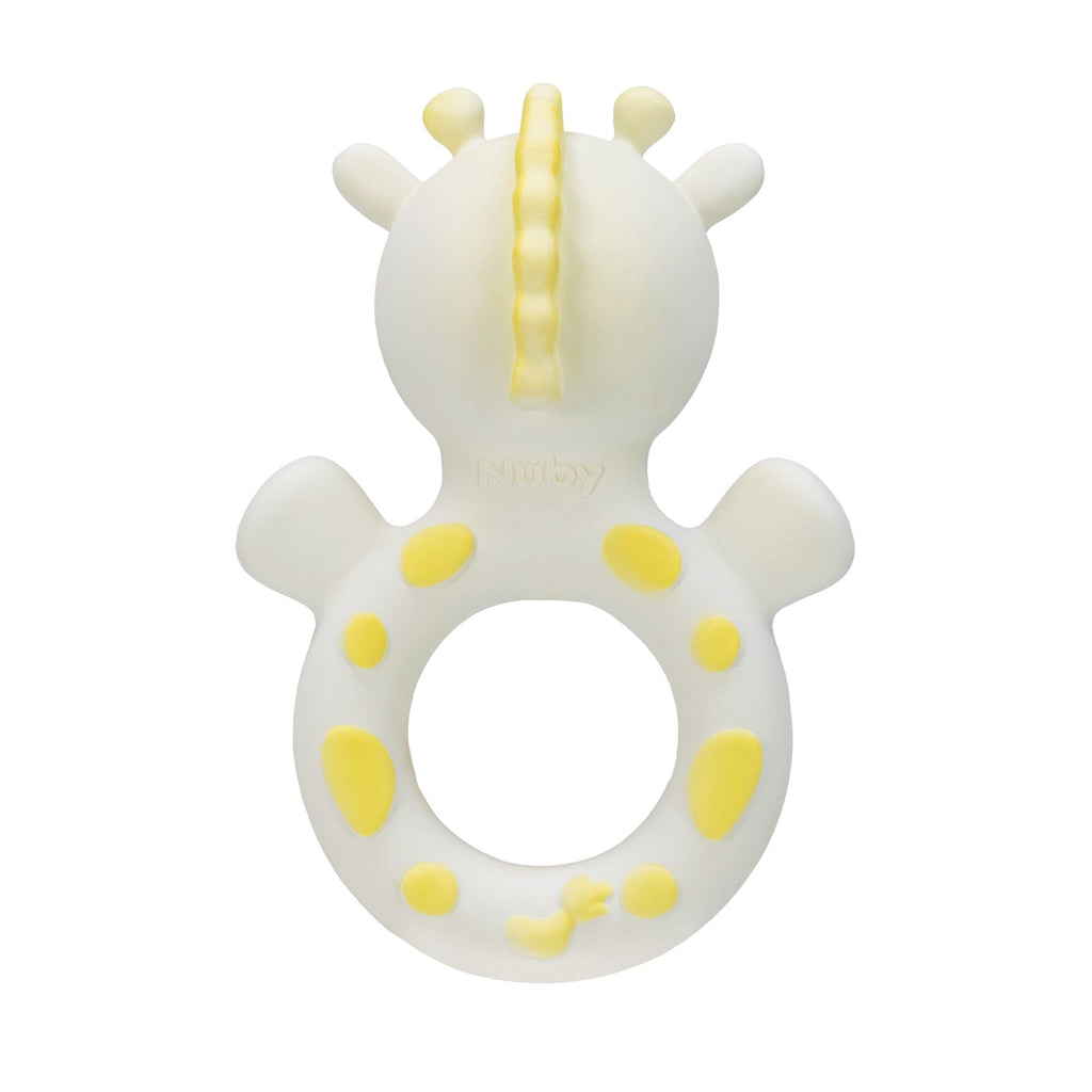 Jackie the Giraffe Natural Rubber Teething Ring | Giraffe