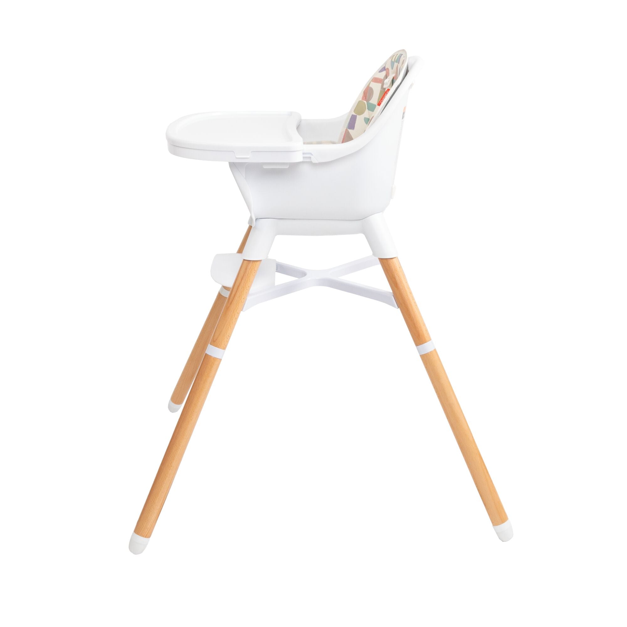 4-in-1 Multi-Use High Chair | White Geometrics