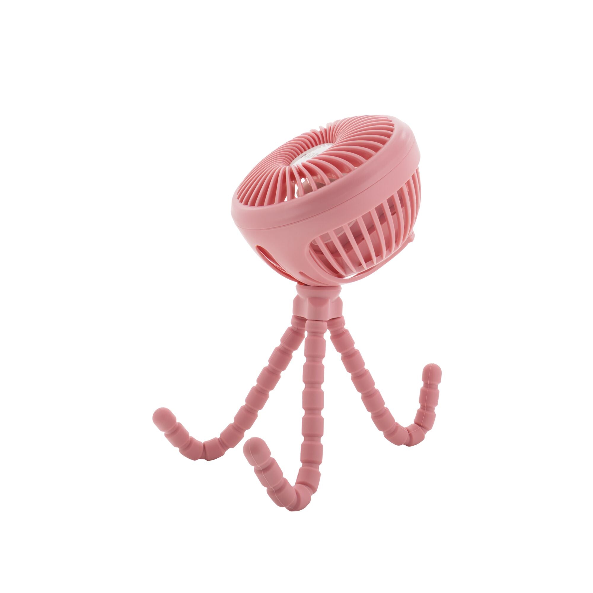 Large LED Stroller Fan | Pink