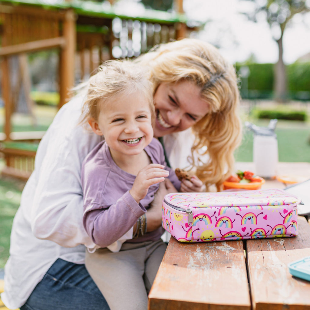Insulated Bento Box Lunch Box | Blue Camo