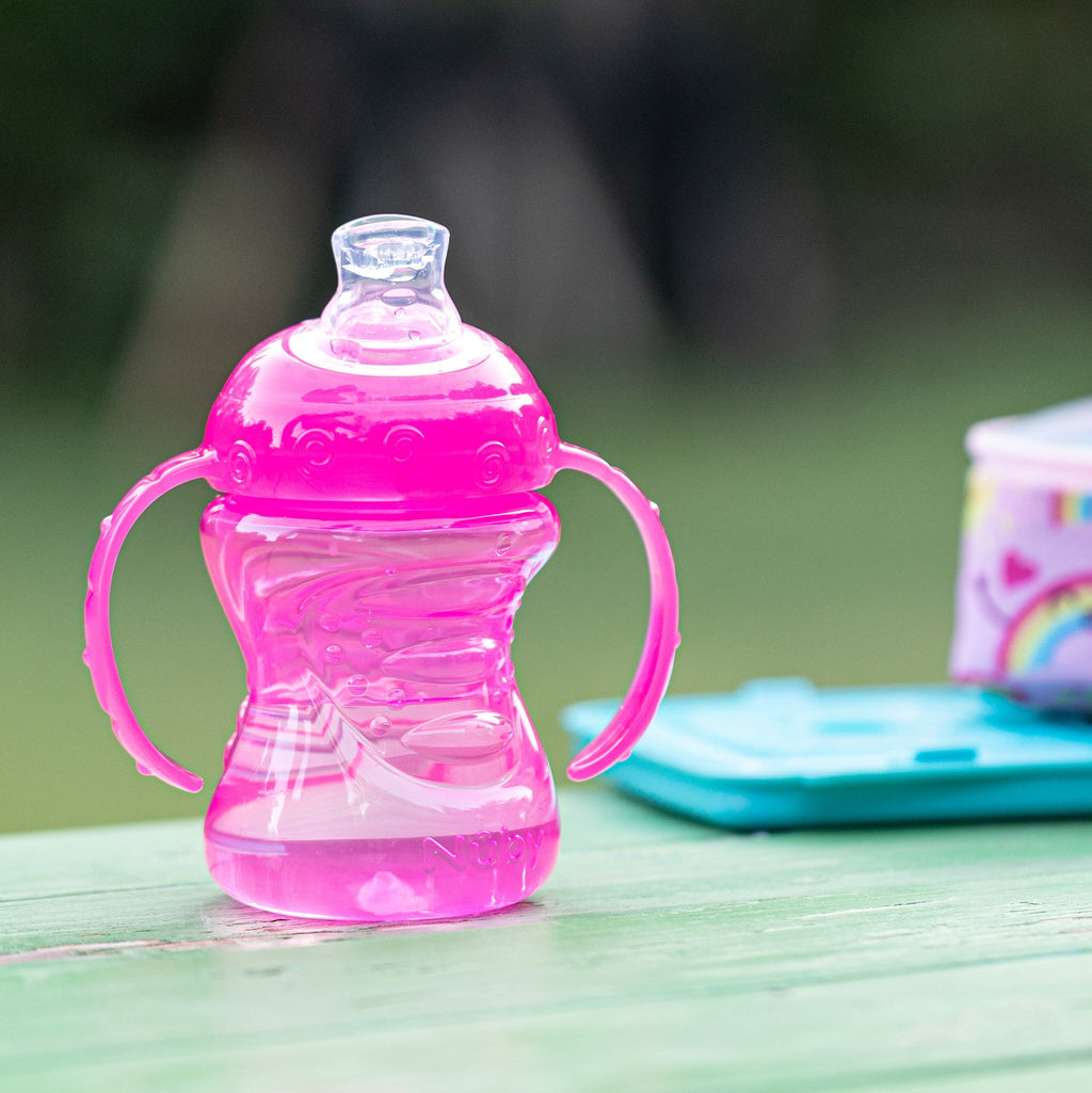 No-Spill Soft Spout Grip N' Sip Trainer Cup