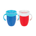 360 Wonder Cup with Handles (2 Pack - 7 oz) | Blue/Red
